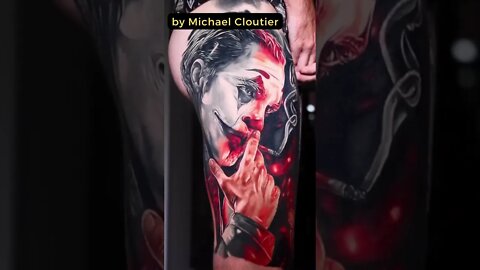 Stunning Tattoo by Michael Cloutier #shorts #tattoos #inked #youtubeshorts