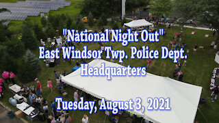 2021 East Windsor "National Night Out" - from below