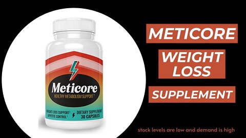 Meticore Weight Loss Pills South Africa Weight Loss Medications New Video