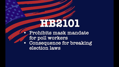 HB2101 - Consequence for breaking election laws