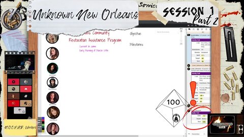 Unknown New Orleans | Session 1 (Part 2) | Unknown Armies Campaign