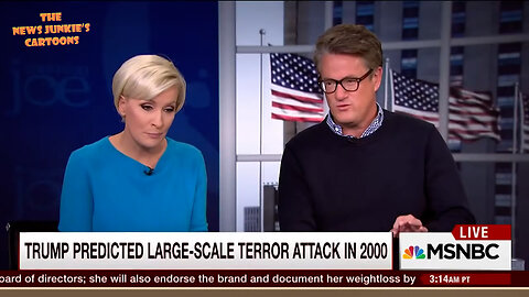 The Morning Joe talking heads can't believe that Trump predicted 9/11 attack in his book written in 1999 and published in 2000.