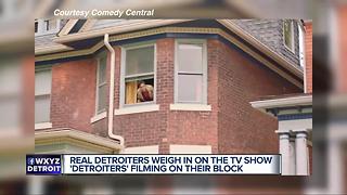 'Detroiters' TV show is the talk of neighbors at filming location in city