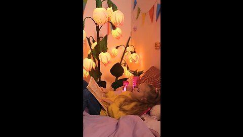 DIY Magical flower light for little princess 🌼👸