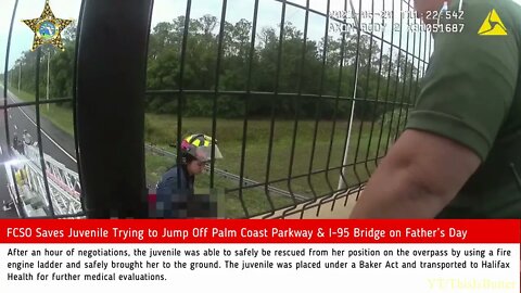 FCSO Saves Juvenile Trying to Jump Off Palm Coast Parkway & I-95 Bridge on Father’s Day
