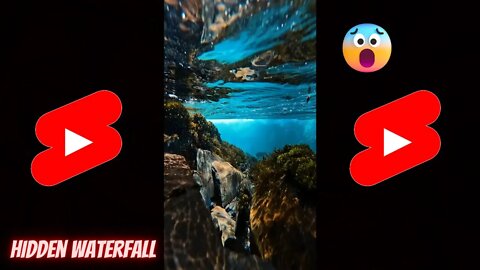 Viral Reel #174 😍 Hidden Waterfall - 😍 Crystal Clear Waterfall #shorts