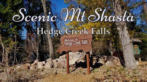 Scenic Mt Shasta - Hedge Creek Falls