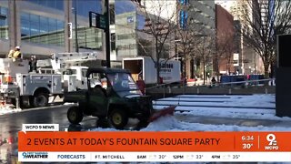 Fountain Square hosts events for Super Bowl weekend