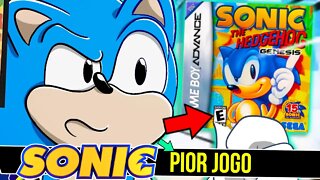 O PIOR jogo do Sonic ja FEITO | Sonic 1 Genesis #shorts