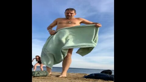 Hunter Biden skinny dips with call-girl in the ocean