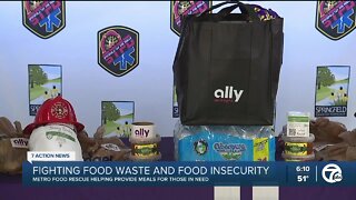 Detroit organization saves food from going to waste to feed the hungry