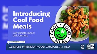 Arizona State University dining taking part in climate-friendly food program