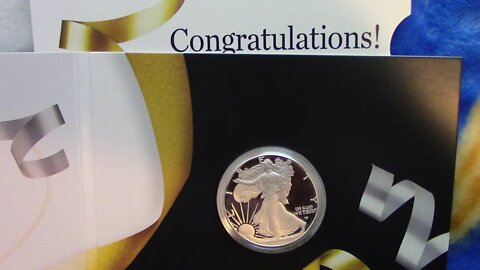 Worth It?? 2022 Congratulations 1oz Silver Proof Eagle from U.S. Mint