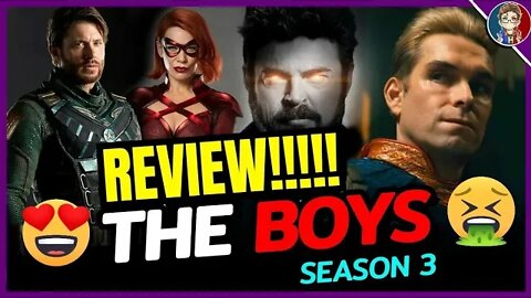 THE BOYS Season 3 Review!!! 😱❤️🤯🤢🤕🥳☠️🍿👌