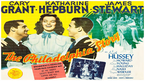 🎥 The Philadelphia Story - 1940 - Katharine Hepburn - 🎥 FULL MOVIE