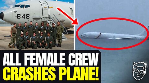 Top-Secret US Military Jet Flown By Diverse GIRL-BOSS Crew CRASH LANDS After Missing MASSIVE Runway