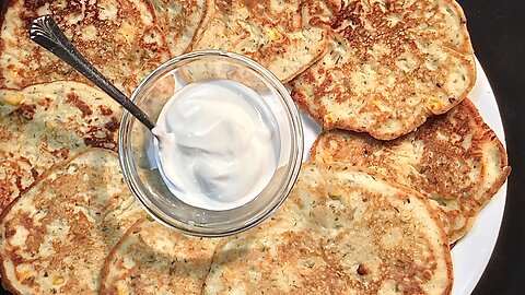 Instant Mashed Pancakes With Parsley & Dill