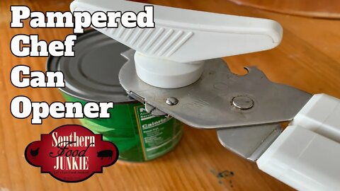 How to use the Original Pampered Chef Smooth Edge Can Opener | #shorts