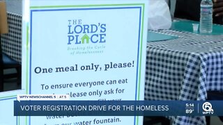 Push to register homeless residents in Palm Beach County to vote