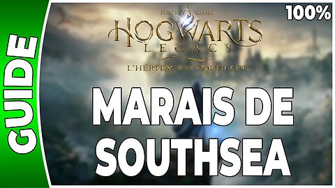 Hogwarts Legacy : l'Héritage de Poudlard - MARAIS DE SOUTHSEA - 100% Coffres, Pages, Demiguises