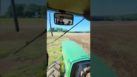 Riding in a 350HP Tractor!