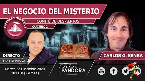 COMITÉ DE DESPIERTOS cap.2: El negocio del Misterio con Carlos G. Senra