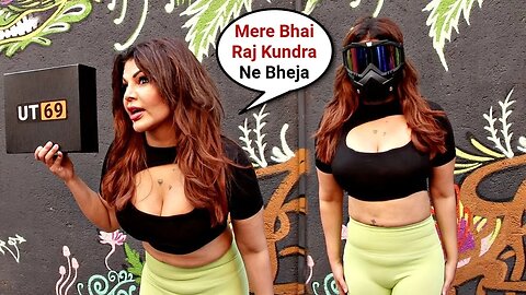 Rakhi Sawant Promotes MaskMan Raj Kundra Biopic UT 69 Movie - Based On His Jail Experience