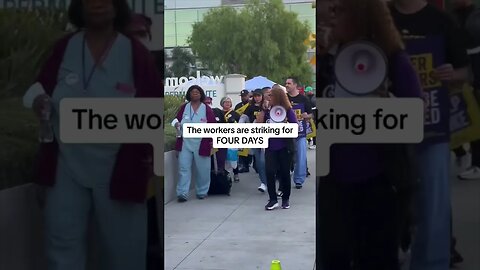 Over 75,000 Kaiser Permanente workers are on strike in the largest strike in US healthcare history
