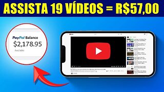 Ganhe R$57 Por HORA Apenas Assistindo Vídeos do YouTube! (Ganhar Dinheiro Online 2022)