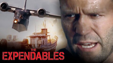 'Plane Escape & Payback' Scene | The Expendables