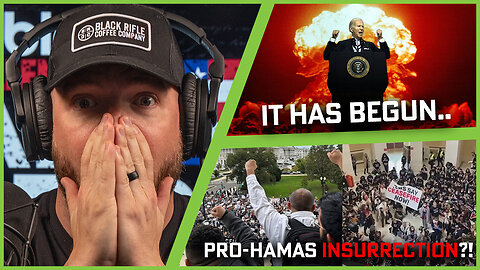 Pro Hamas Insurrection In DC + Biden To Address The Nation, WAR IS COMING!!