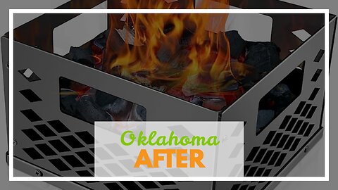 Oklahoma Joe’s Highland Offset Smoker Cover, Black & Oklahoma Joe's 5279338P04 Stainless Steel...