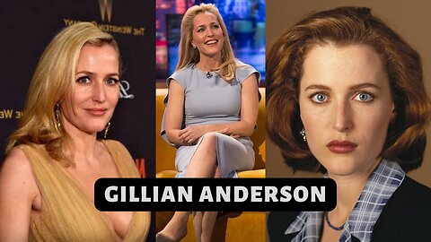 Gillian Anderson Celebrity American Actress From The X-Files (sci-fi drama)