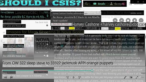 From 322 OW"sleep steve" to 33322 jackmusk 2.o, to AFPI & Orange Puppets Aye!