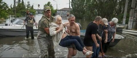 EXPLOSIONS AT KAKHOVKA DAM: UKRAINE ACCUSES RUSSIA OF CATASTROPHIC FLOODING