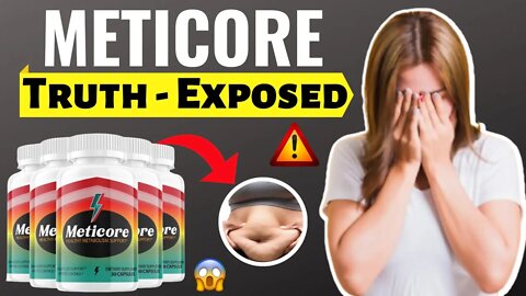 Meticore ⚠️ LEGIT OR SCAM? ⚠️ Honest Meticore Review