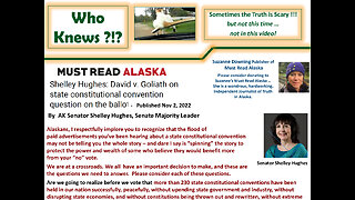 Constitutional Convention Info on Alaska's Nov 8, 2022 Election