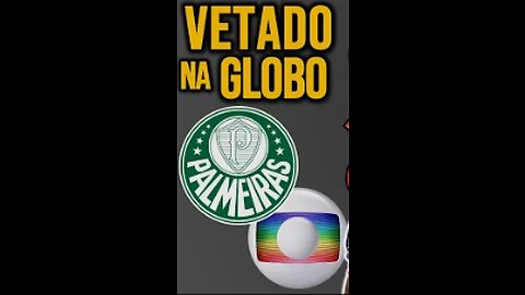 GLOBO veta Palmeiras! Tenta forçar torcedores a ir para o premiere.