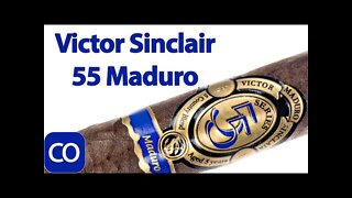 Victor Sinclair 55 Series Blue Label Maduro Churchill Cigar Review