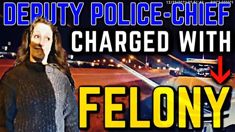Deputy Police-Chief Arrested & Charged, Then Resigns After She's Caught Doing This - BODYCAM
