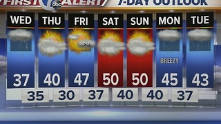 Autumns 7 First Alert Forecast for January 18th 7 Eyewitness News at Noon