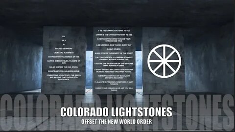 Colorado Light Stones, New Atlantis & Blueprints for a Golden Age
