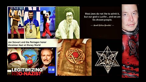 Jon Stewart ADL Jonathan Greenblatt Pentagon Disney Legitimize Neo Nazis Elon Musk Satanic Temple