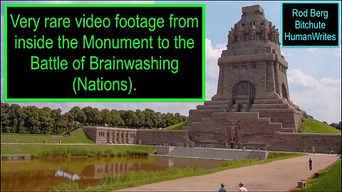 VERY RARE VIDEO FOOTAGE INSIDE THE MONUMENT TO THE BATTLE OF NATIONS!