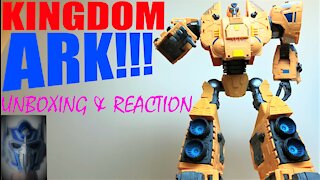Transformers WFC - Ark Unboxing / Reaction