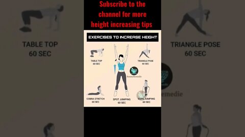 increase height with height increase exercises after 18 #shorts