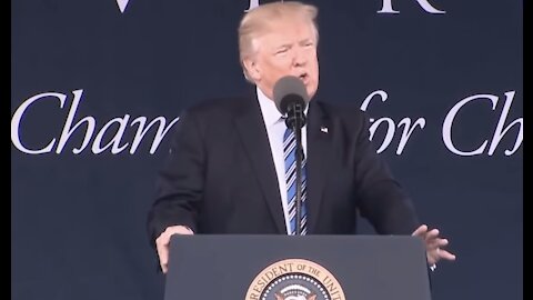President Trump "Never Ever Give Up!"