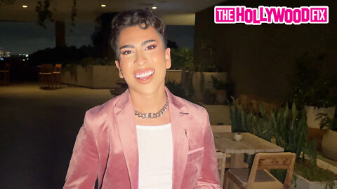 Louie Castro Is Seen In High Spirits While Arriving With Friends To Jeffree Star's Skin Care Launch