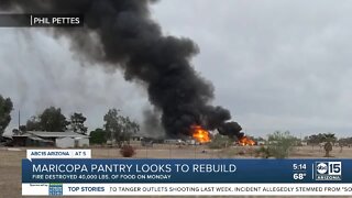 Maricopa Food Pantry looks to rebuild following fire