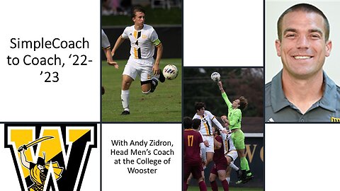 SimpleCoach to Coach with Andy Zidron, Head Men's Coach at the College of Wooster